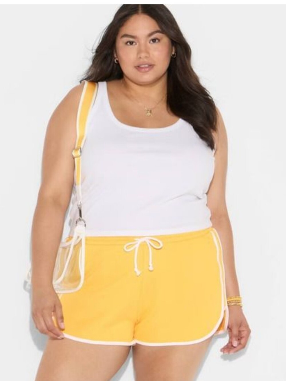 Women's Game Day Terry Pull-On Shorts - Wild Fable Yellow 2X